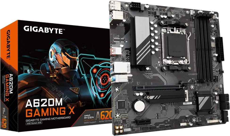 Материнская плата Gigabyte A620M Gaming X (rev. 1.0)