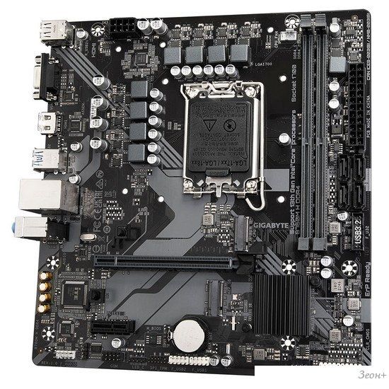 Материнская плата Gigabyte B760M H DDR4 (rev. 1.0)