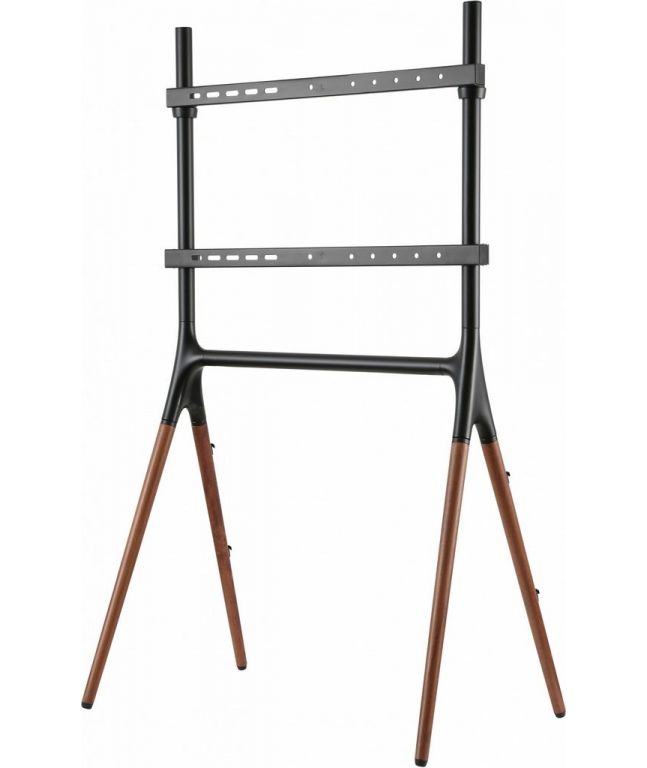Подставка для телевизора Cactus CS-ST1247BKWN черный/орех 49"-70" макс.40кг напольный