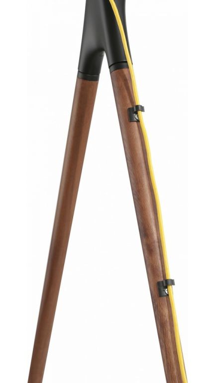Подставка для телевизора Cactus CS-ST1247BKWN черный/орех 49"-70" макс.40кг напольный