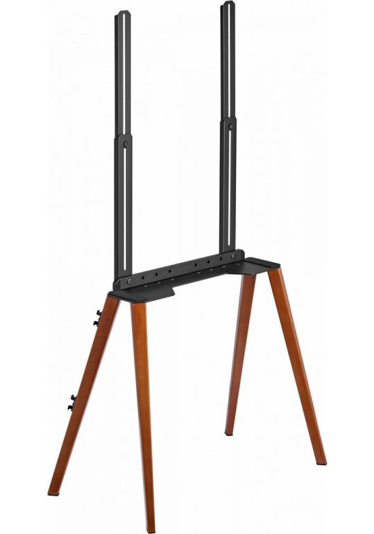 Подставка для телевизора Cactus CS-ST3644BKWN черный/орех 43"-65" макс.40кг напольный