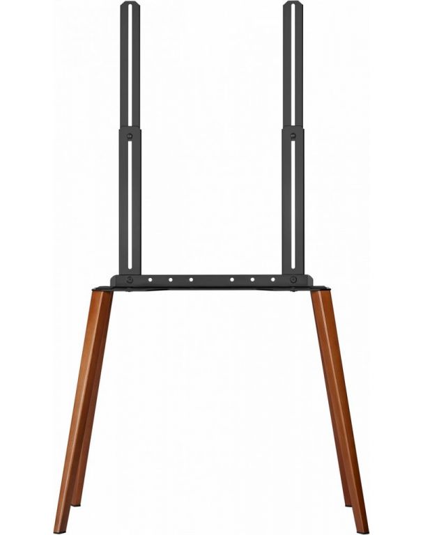 Подставка для телевизора Cactus CS-ST3644BKWN черный/орех 43"-65" макс.40кг напольный