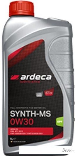 Моторное масло Ardeca Synth-MS 0W-30 1л
