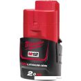 Аккумулятор Milwaukee M12 M12B2 4932430064 (12В/2 Ач)