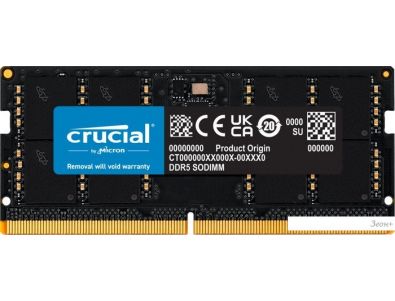   Crucial 32 DDR5 SODIMM 5600  CT32G56C46S5