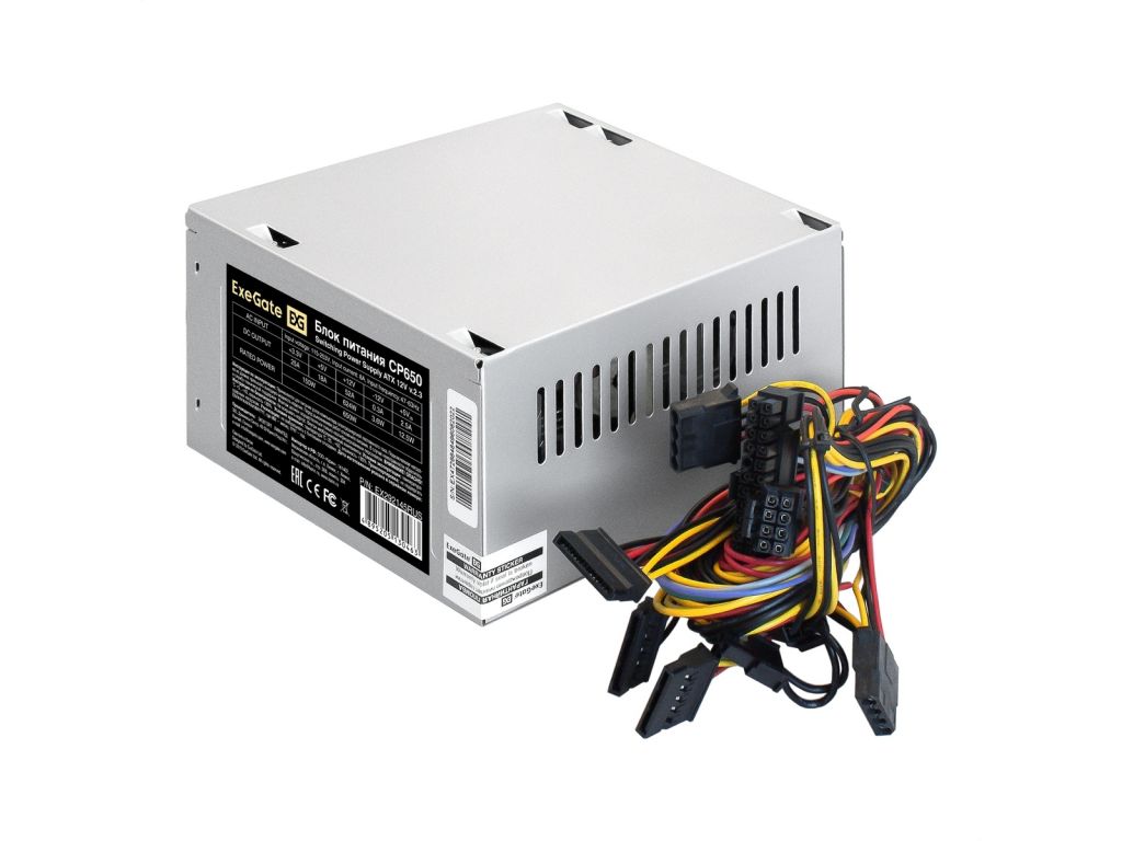 Блоки питания ExeGate CP650 EX292145RUS-PC