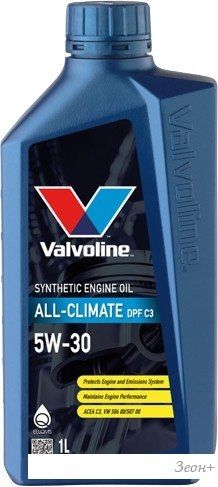 Моторное масло Valvoline All-Climate DPF С3 5W-30 1л