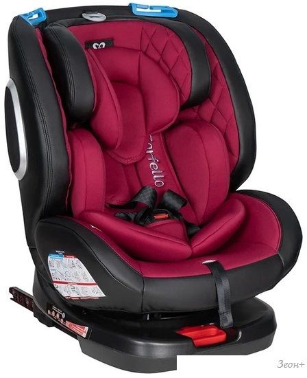 Детское автокресло Farfello Isofix YB102A(2) (бордовый/экокожа)