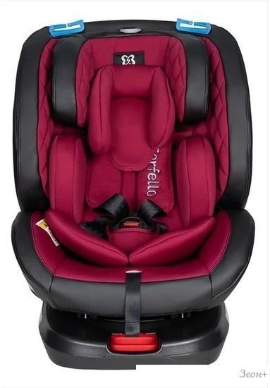 Детское автокресло Farfello Isofix YB102A(2) (бордовый/экокожа)