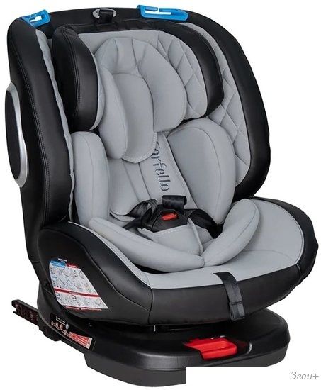 Детское автокресло Farfello YB102A(2) (серый/экокожа)