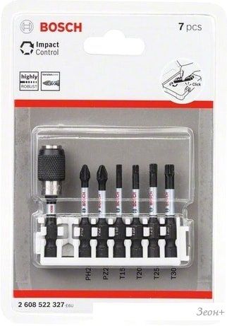 Набор бит Bosch 2608522327 (7 предметов)