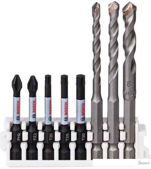 Набор бит Bosch 2608577145 (8 предметов)