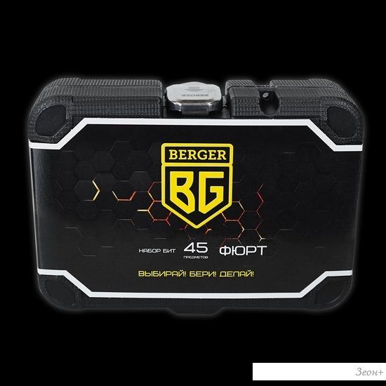 Набор отвертка с битами Berger BG2185 (45 предметов)