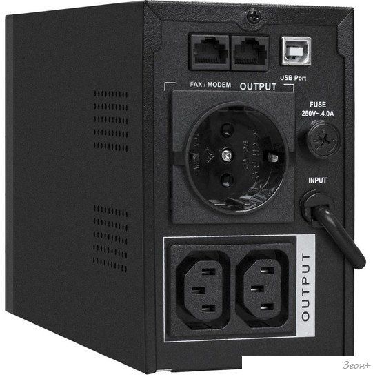 Источник бесперебойного питания ExeGate Power Smart ULB-1000.LCD.AVR.2SH EX292791RUS