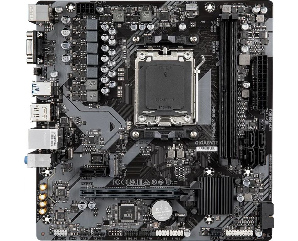 Материнская плата Gigabyte A620M S2H (rev. 1.0)