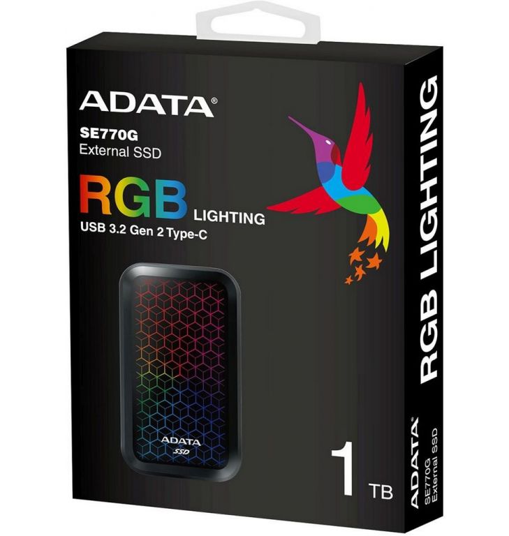 Внешний накопитель A-Data SE770G 1TB ASE770G-1TU32G2-CBK