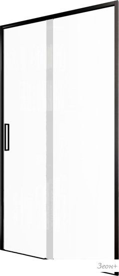 Душевая дверь Aquanet Pleasure Evo 130 AE65-N130-BT (черный анодированный/прозрачное стекло)