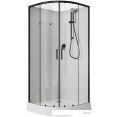 Душевая кабина Aquanet Passion Evo R 100 (черный)