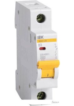   IEK  47-29 3 1P 4.5 B MVA20-1-003-B