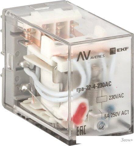 Реле промежуточное EKF Averes rpa-22-4-230AC