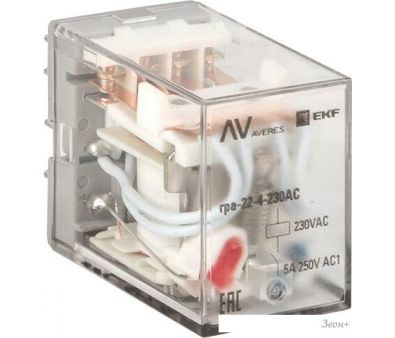 Реле промежуточное EKF Averes rpa-22-4-230AC