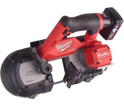 Ленточная пила Milwaukee Fuel M12 FBS64-402C 4933478441 (с 2-мя АКБ, кейс)