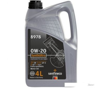   Senfineco SynthUltra 0W-20 API SN GF-5, 4