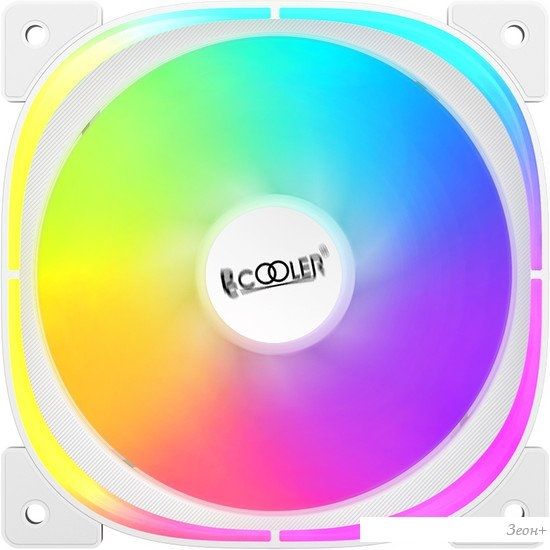 Вентилятор для корпуса PCCooler EF120 ARGB (белый)