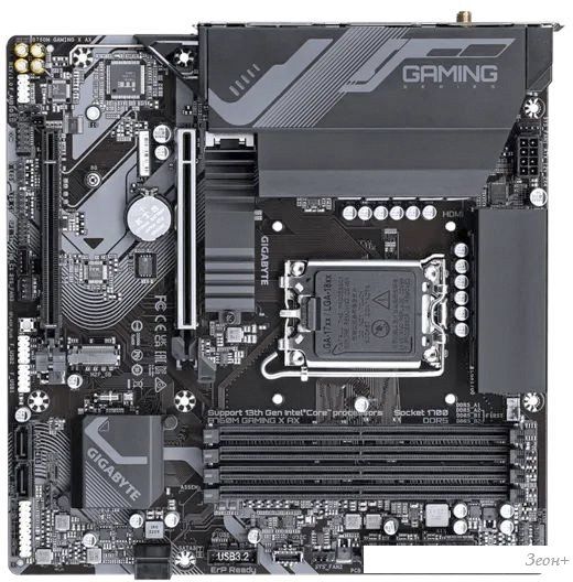 Материнская плата Gigabyte B760M Gaming X AX (rev. 1.x)