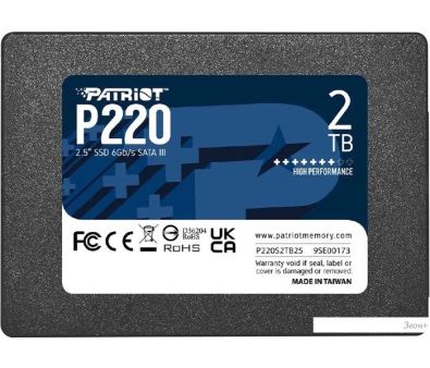 SSD Patriot P220 2TB P220S2TB25