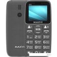 Кнопочный телефон Maxvi B110 (серый)