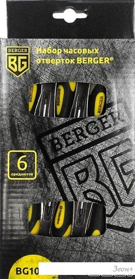 Набор отверток прецизионных Berger BG1068 (6 предметов)