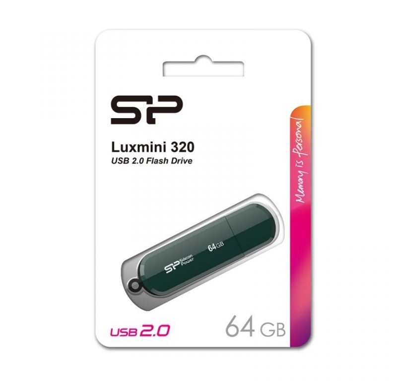 USB Flash Silicon Power LuxMini 320 64GB SP064GBUF2320V1N