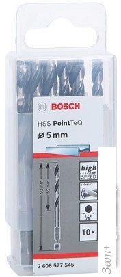 Набор сверл Bosch 2608577545 (10 шт)
