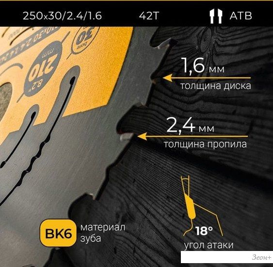 Пильный диск Vira Rage Furious 594236