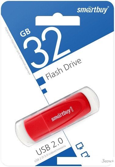 USB Flash SmartBuy Scout 32GB (красный)