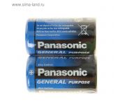   Panasonic General Purpose, C, R14-2S, 1.5, , 2 .