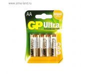   GP Ultra, AA, LR6-4BL, 1.5, , 4 .