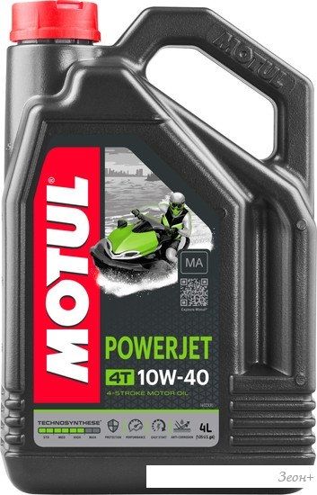 Моторное масло Motul Powerjet 4T 4л