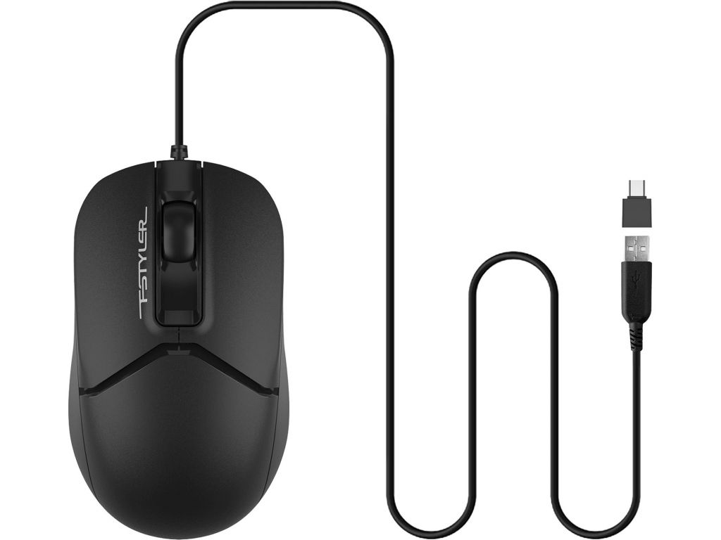 Мышь A4Tech Fstyler FM12ST BLACK (черный)