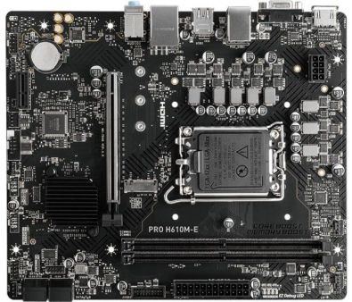   MSI PRO H610M-E