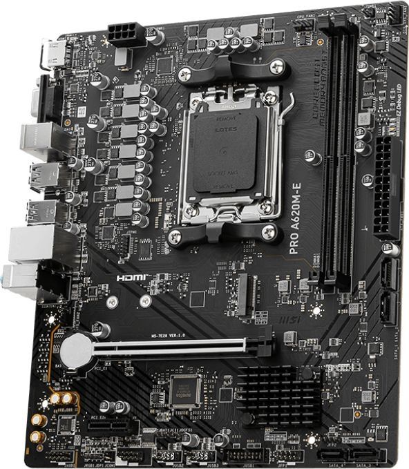 Материнская плата MSI PRO A620M-E