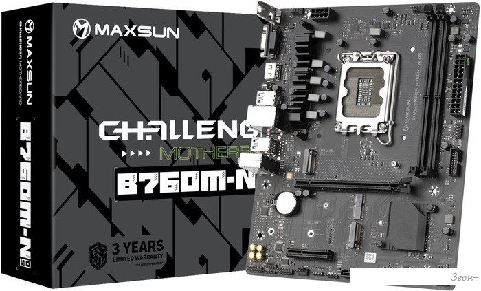 Материнская плата Maxsun Challenger B760M-N D5