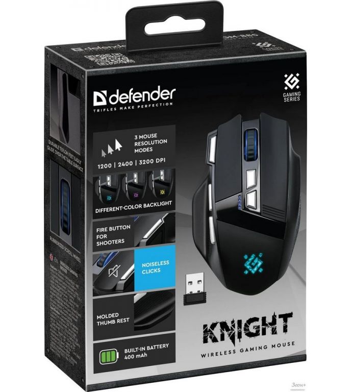Игровая мышь Defender Knight GM-885