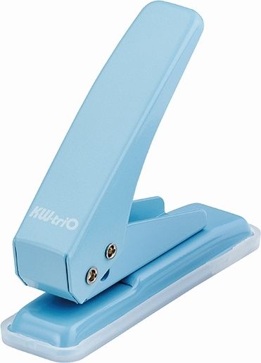 Дырокол Kw-Trio 09190BLUE макс.:20лист. металл синий отв.:1