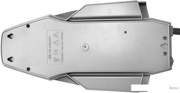 Сетевой фильтр ZIS Pilot XPro 6 розеток, 3 м, серебристый