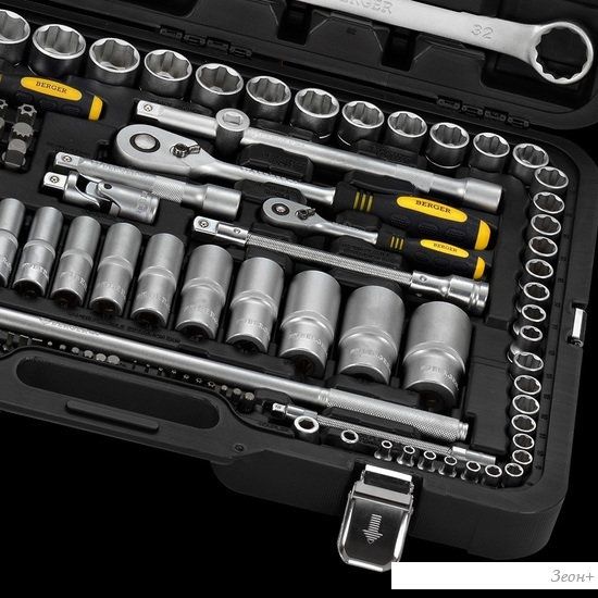 Универсальный набор инструментов Berger BG148-1214 (148 предметов)
