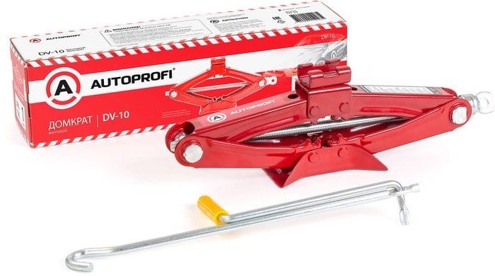 Ромбовый домкрат Autoprofi DV-10 1т