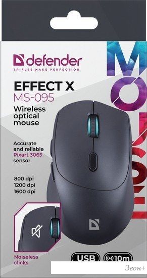 Игровая мышь Defender Effect X MS-095