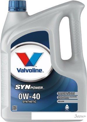 Моторное масло Valvoline SynPower 0W-40 5л